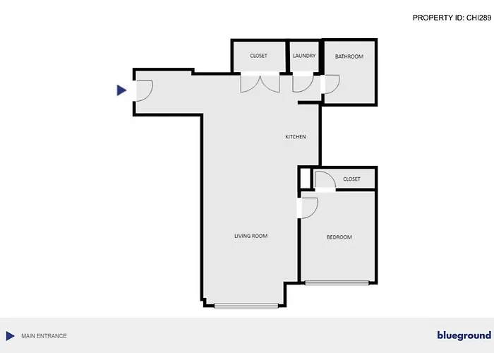 Apartment W Loop 1br W Gym Pool Nr Fulton Mkt Chi-289 *